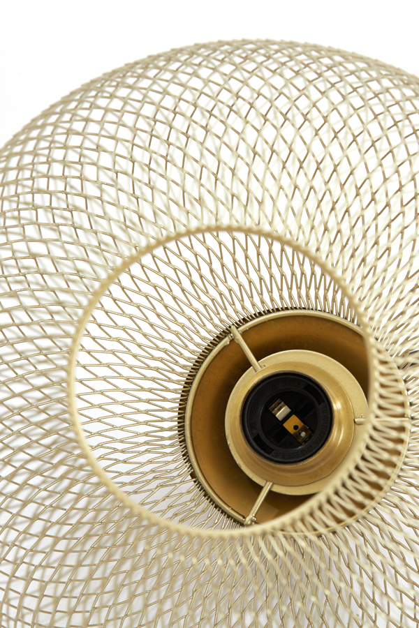 Hanglamp 3l 104x30x34 Cm Moroc Goud