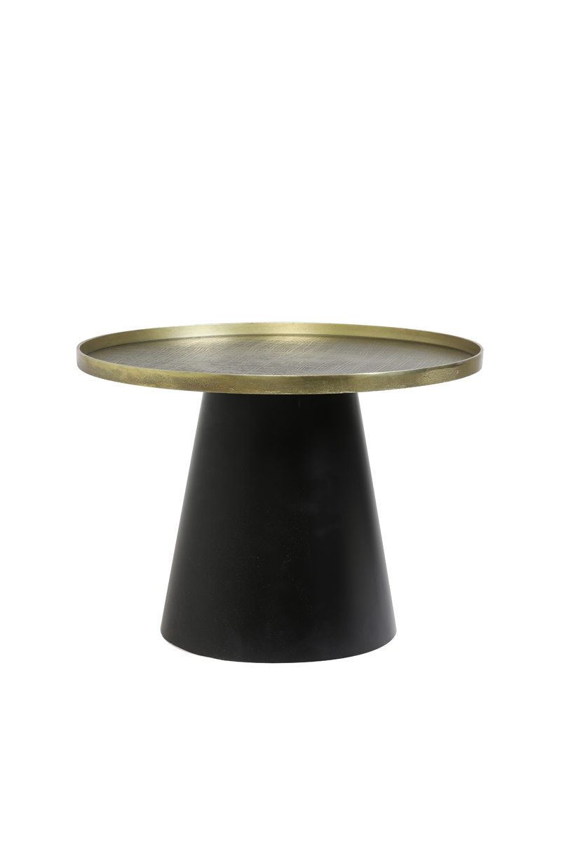 Salontafel Popeta 8211 Antiek Brons Zwart 8211 60cm