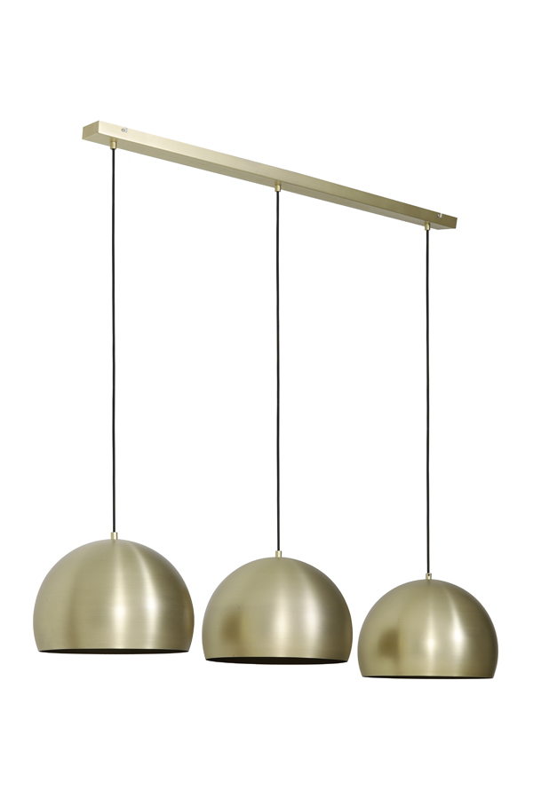 Hanglamp 3l 120x33x25 Cm Jaicey Mat Goud