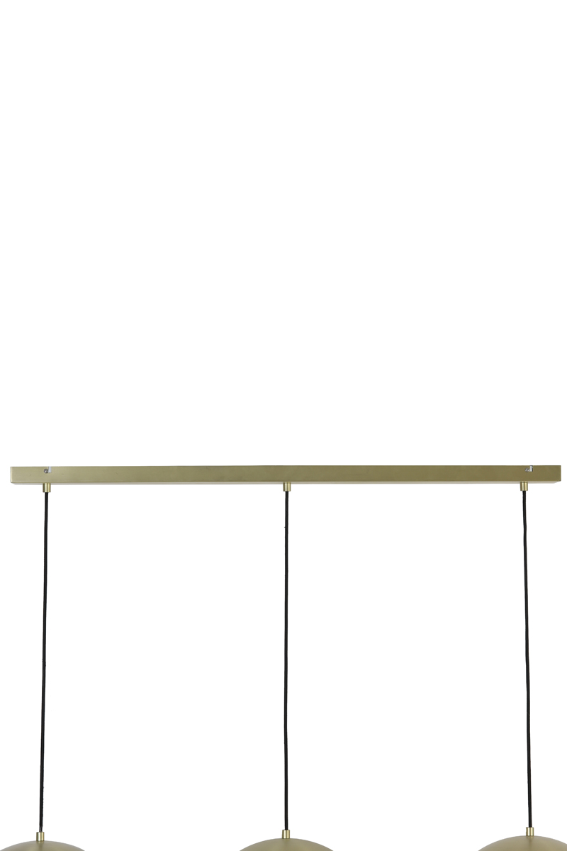 Hanglamp 3l 120x33x25 Cm Jaicey Mat Goud