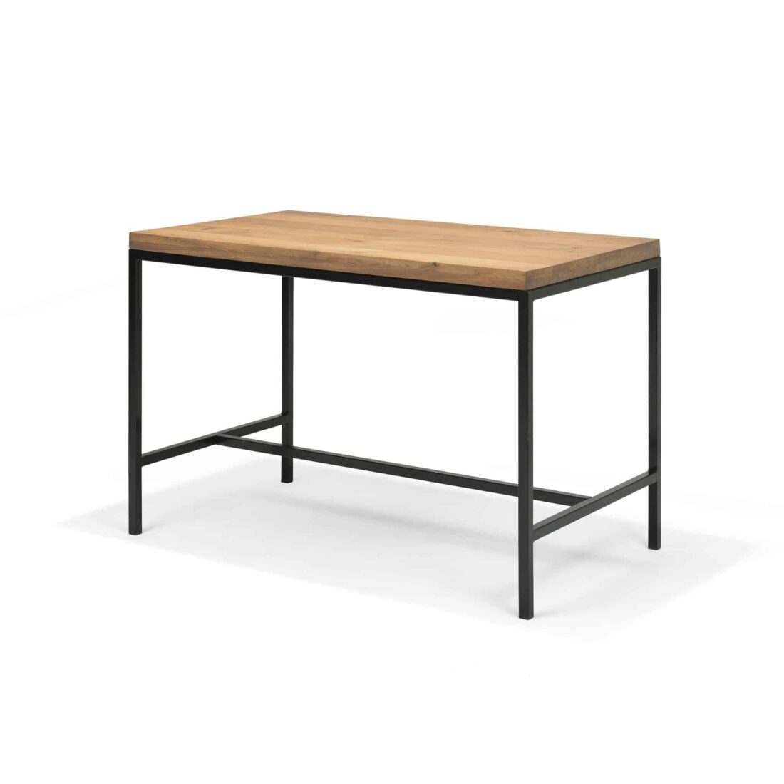 Bartafel Brugge 8211 Mangohout 8211 Metaal 8211 140 215 80 Cm