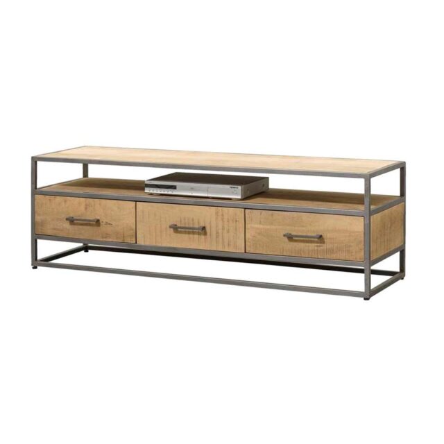Tv Dressoir Lagoon 8211 150 Cm 8211 Mango Naturel