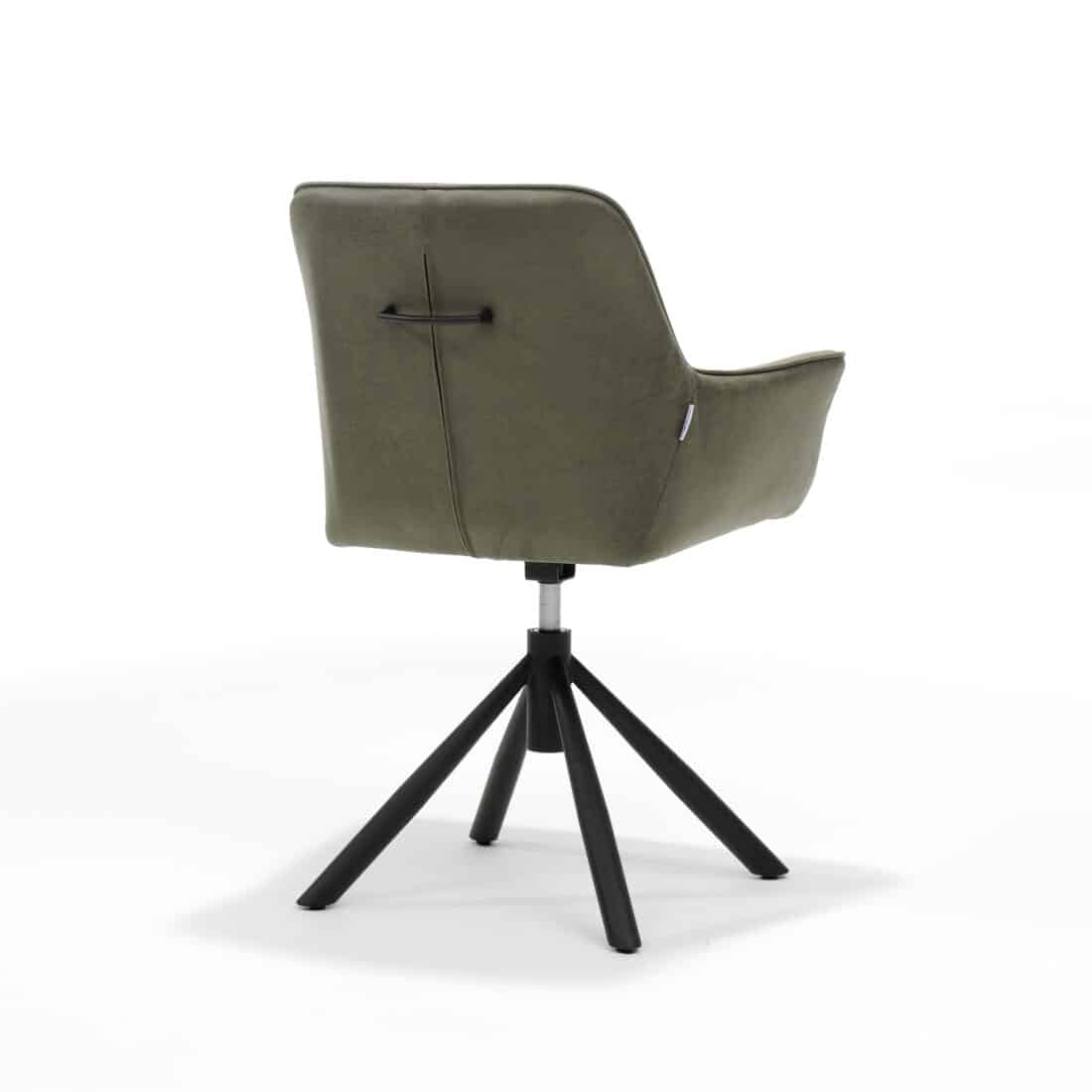 Armstoel Rapid T2 360 Bull Microleder Forest 162 Draaivoet 360