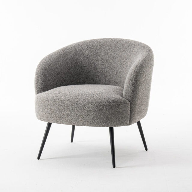 Fauteuil Laura 8211 Stof Teddy 8211 Steel 149