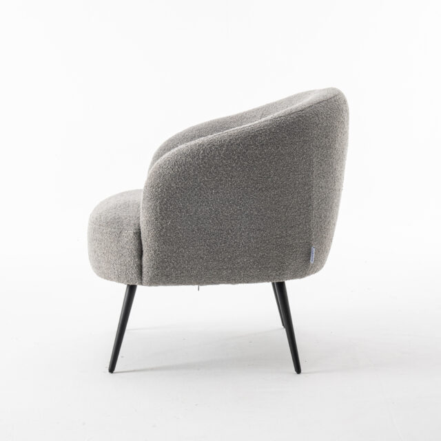 Fauteuil Laura 8211 Stof Teddy 8211 Steel 149
