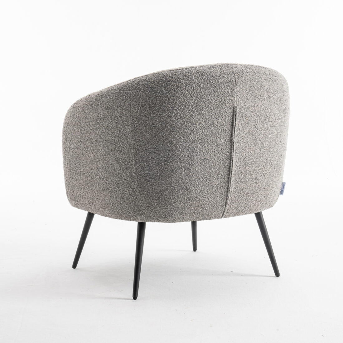 Fauteuil Laura 8211 Stof Teddy 8211 Steel 149