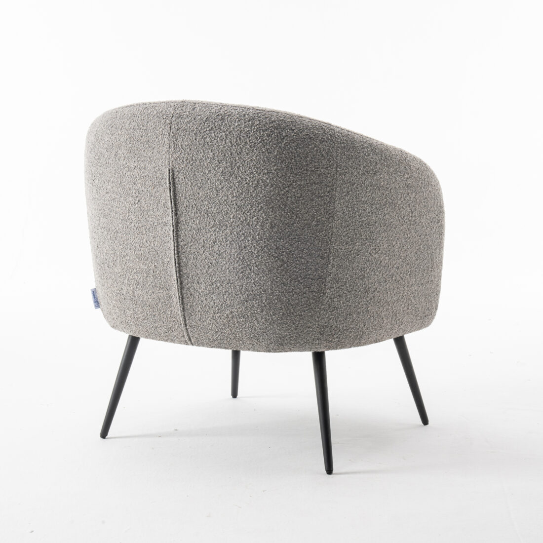 Fauteuil Laura 8211 Stof Teddy 8211 Steel 149