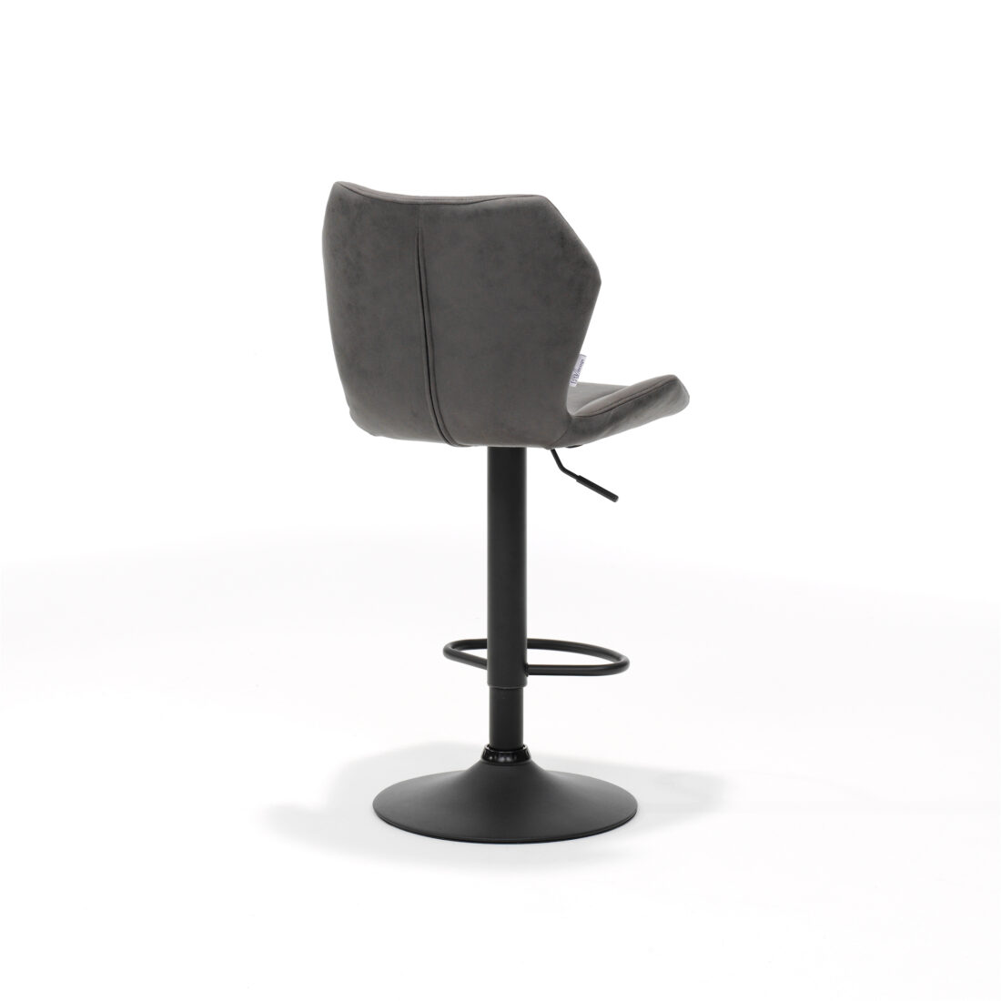 Barkruk Genua Zwart 8211 Stof Soft Antraciet