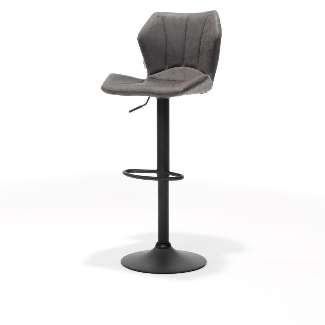 Barkruk Genua Zwart 8211 Stof Soft Antraciet