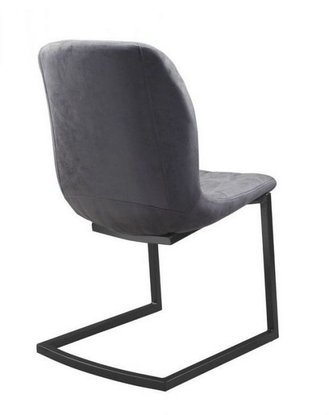 Eetkamerstoel Savannah Zwart 8211 Stof Soft Antraciet