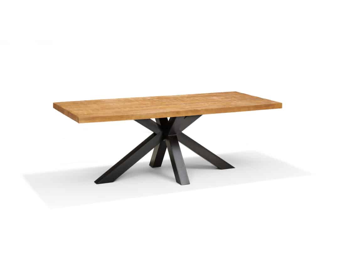 Eetkamertafel Stenvad 8211 Mangohout 8211 Metaal 8211 220 215 100 Cm Eetkamertafel Stenvad 8211 Mangohout 8211 Metaal 8211 220 215 100 Cm
