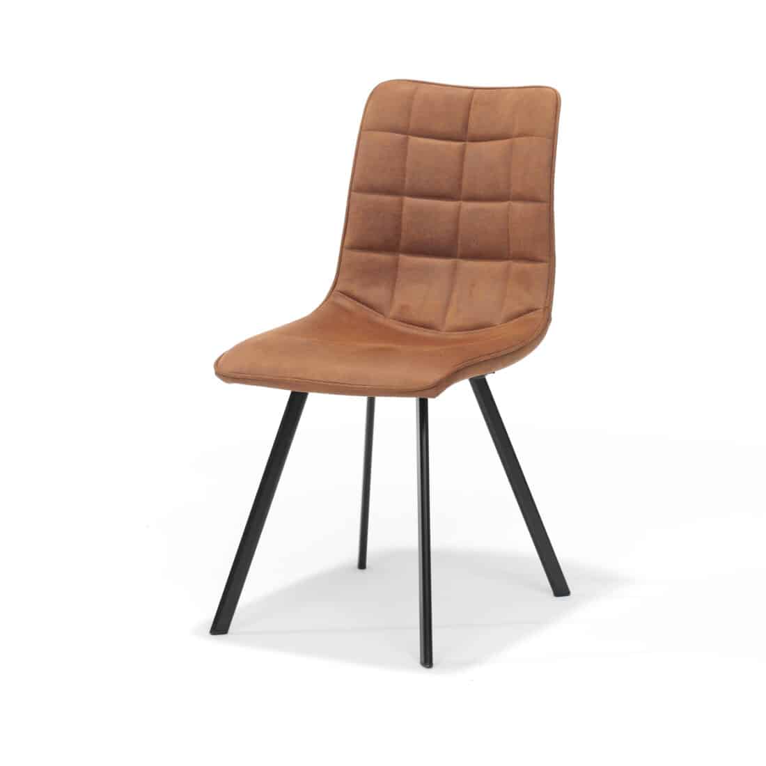 Eetkamerstoel Cora 8211 Bull Microleder Camel 09