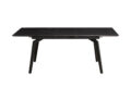 Eetkamertafel Venus Uitschuif 160x90 (+1 x 40cm) Deckstone Zwart Marmer