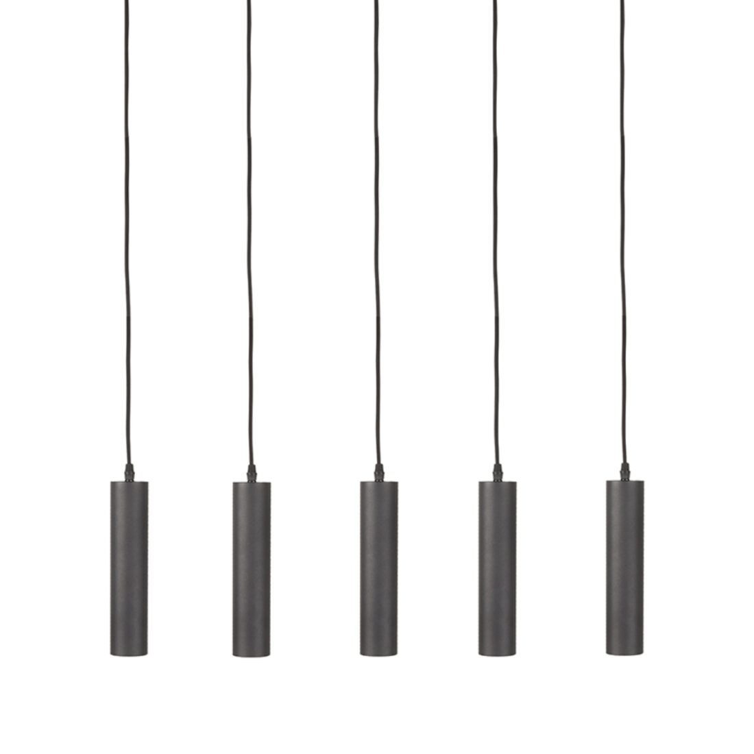 Label51 Hanglamp Ferroli 8211 Zwart 8211 Metaal 8211 5 Lichts