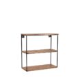Wanddecoratie Vintage Wandplank - Rough - Mangohout - M