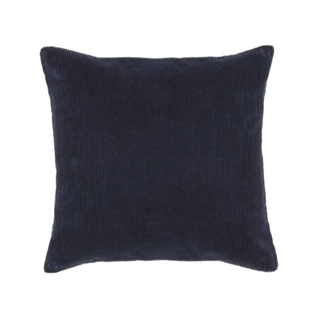 Sierkussen Rib 8211 Navy 8211 Katoen
