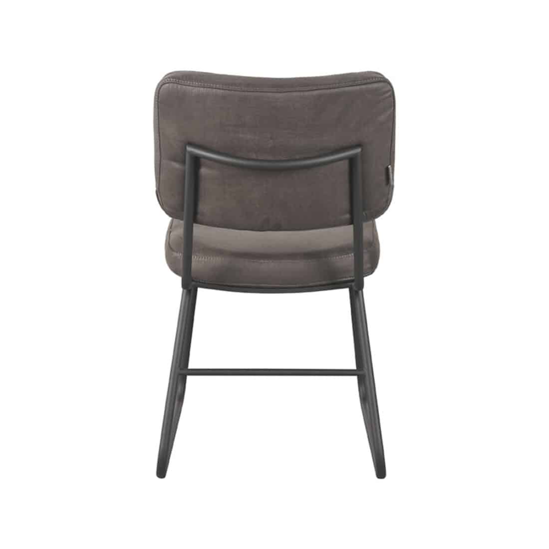 Eetkamerstoel Noah 8211 Antraciet 8211 Microfiber Minimale Bestelling 2 Stuks