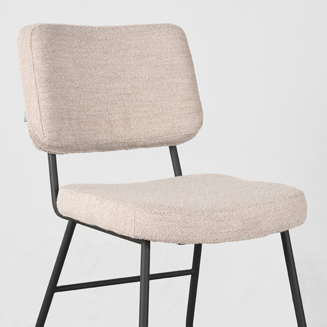 Eetkamerstoel Noah 8211 Naturel 8211 Boucle Minimale Bestelling 2 Stuks