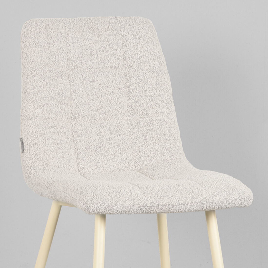 Eetkamerstoel Nino 8211 Naturel 8211 Boucle Minimale Bestelling 2 Stuks