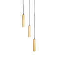 LABEL51 Hanglamp Ferroli - Antiek goud - Metaal - 3-lichts
