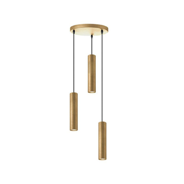 Label51 Hanglamp Ferroli 8211 Antiek Goud 8211 Metaal 8211 3 Lichts