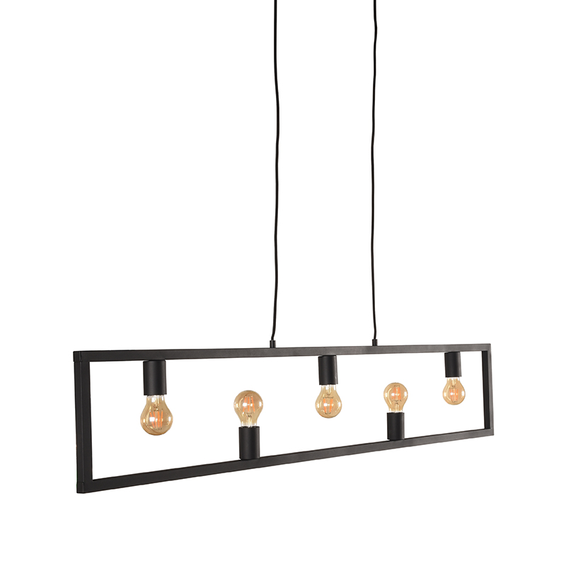 Label51 Hanglamp Quadrato 8211 Zwart 8211 Metaal