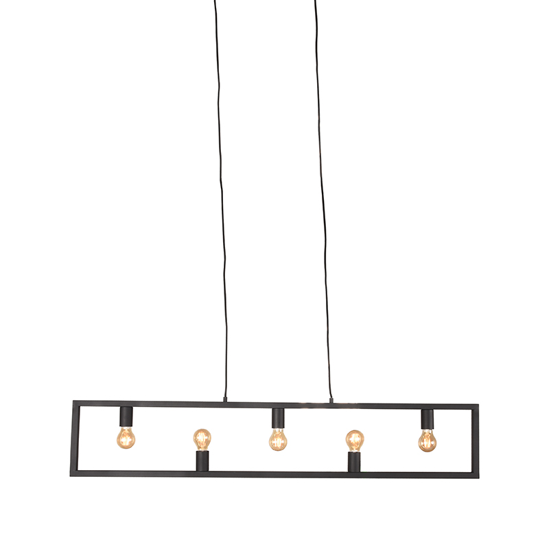 Label51 Hanglamp Quadrato 8211 Zwart 8211 Metaal