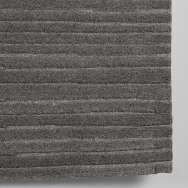 Vloerkleed Luxy 8211 Antraciet 8211 Wol 8211 200 215 300 Cm