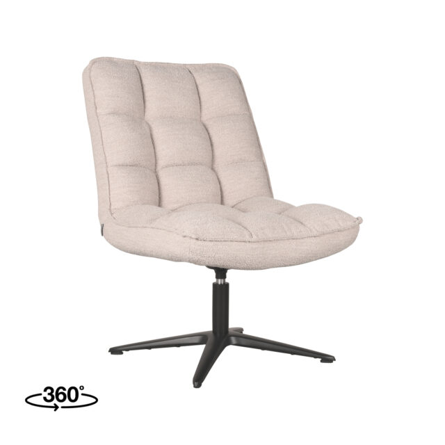 Fauteuil Vince 8211 Naturel 8211 Boucle