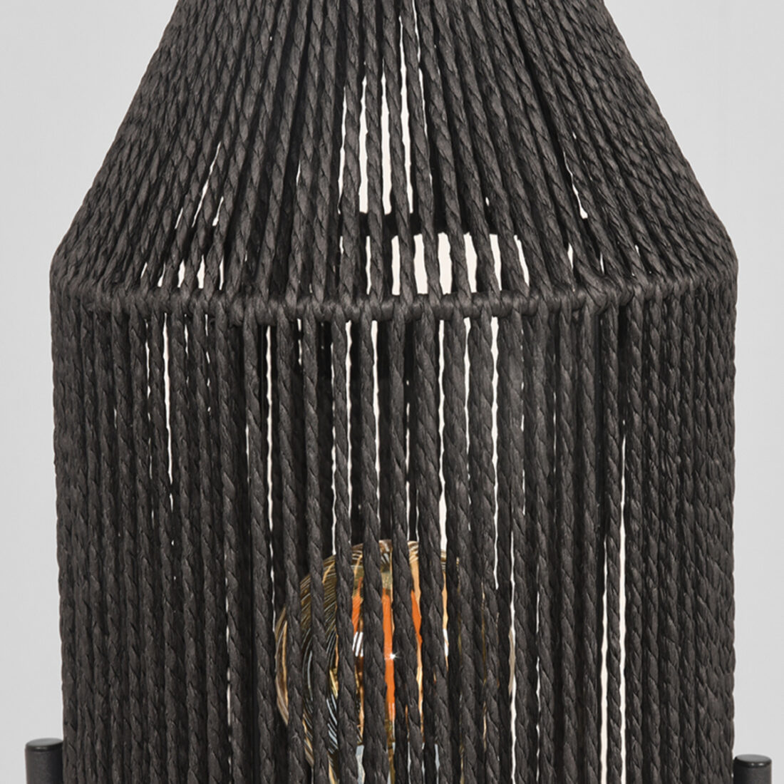 Label51 Tafellamp Ibiza 8211 Zwart 8211 Jute