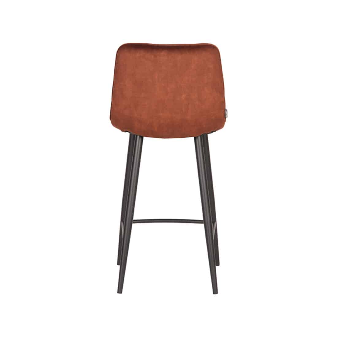 Barkruk Jelt 8211 Rust 8211 Velours 8211 Zithoogte 65