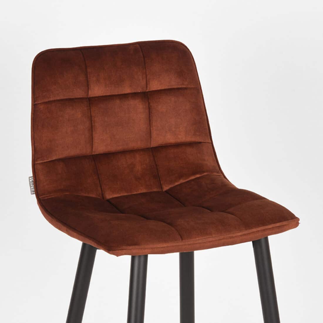 Barkruk Jelt 8211 Rust 8211 Velours 8211 Zithoogte 65