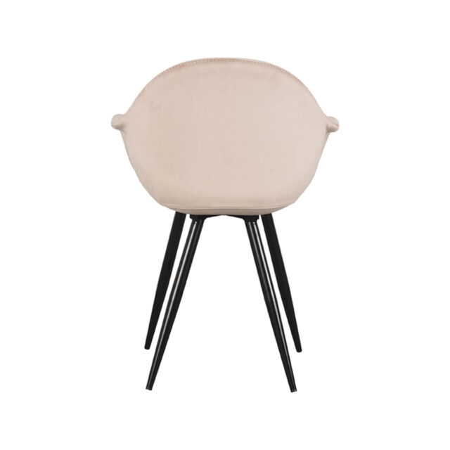 Eetkamerstoel Forli 8211 Zand 8211 Fluweel Minimale Bestelling 2 Stuks