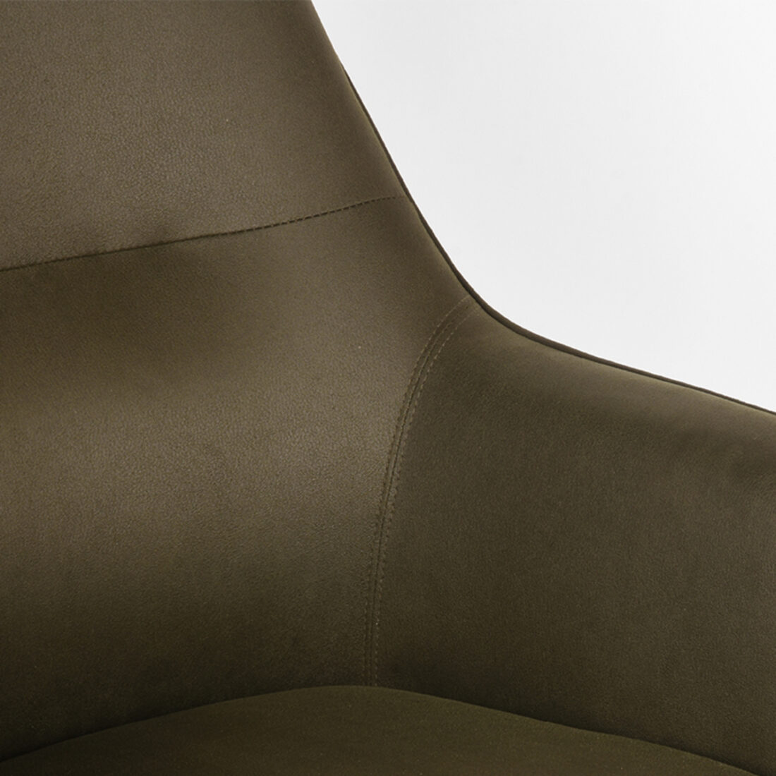 Fauteuil Tod 8211 Army Green 8211 Microfiber