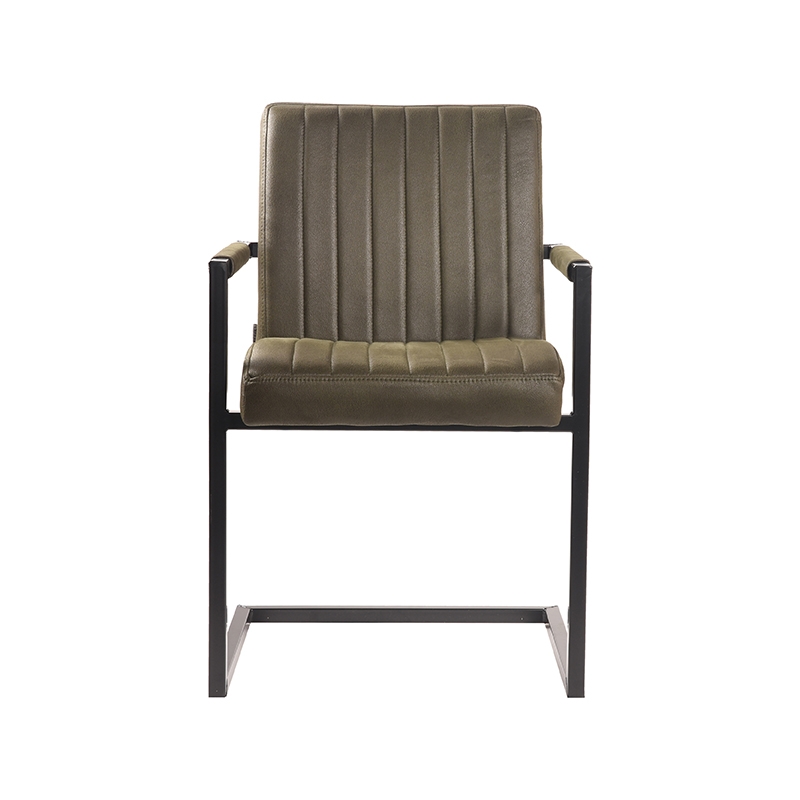 Eetkamerstoel Milo 8211 Army Green 8211 Microfiber Minimale Bestelling 2 Stuks