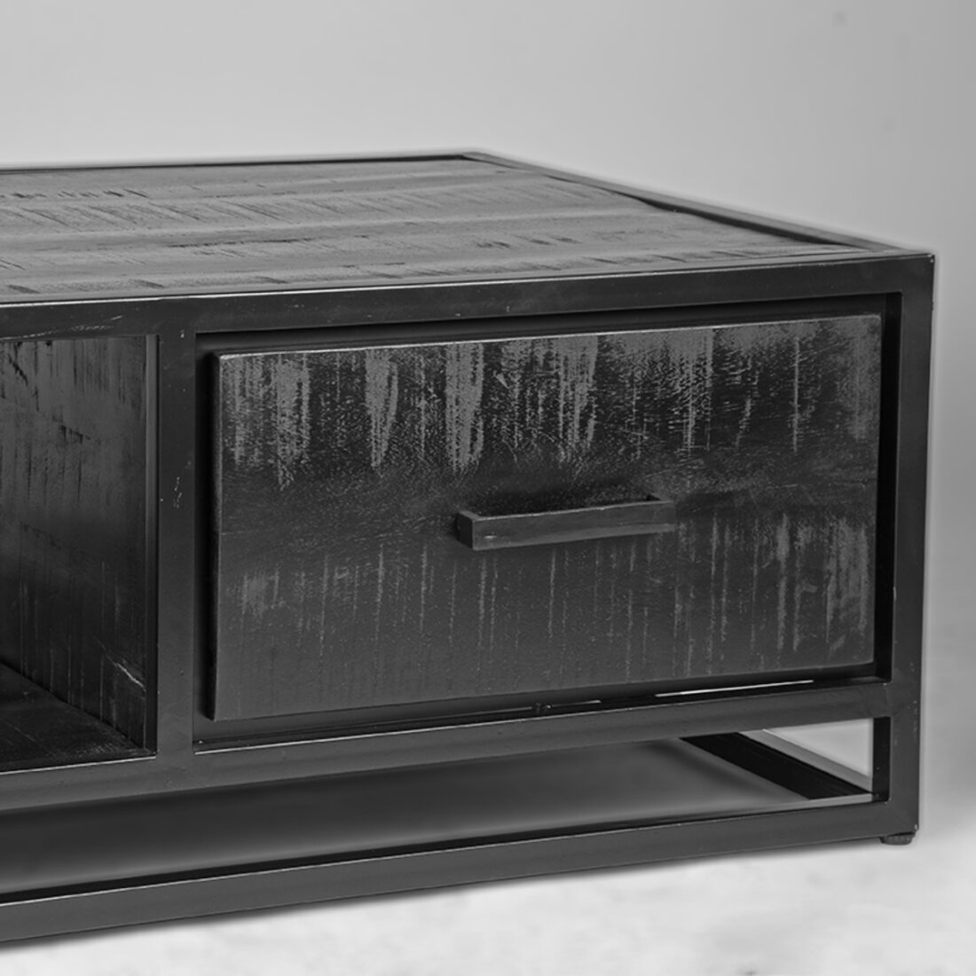 Label51 Salontafel Chili 8211 Zwart 8211 Mangohout