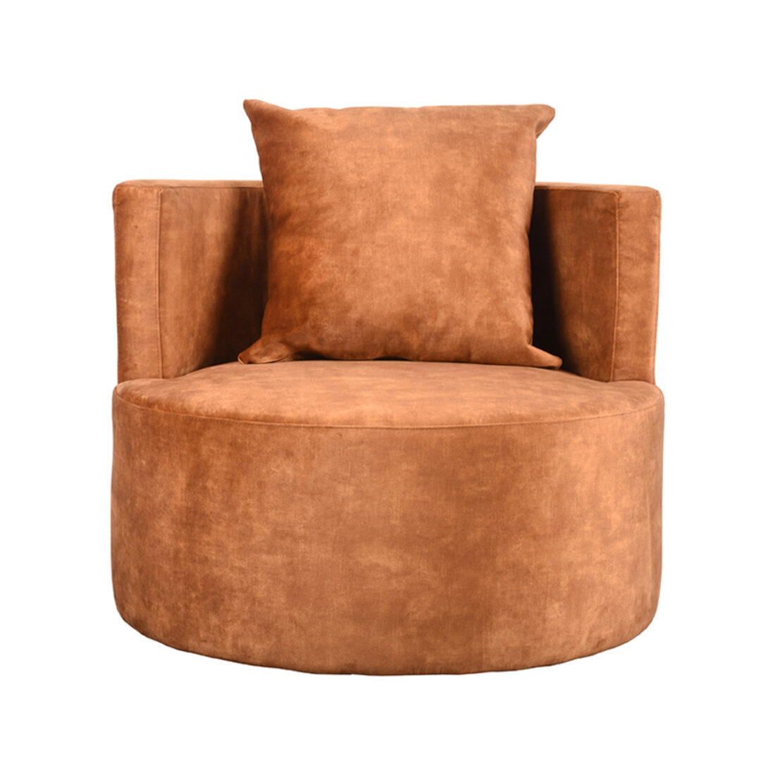 Fauteuil Evy 8211 Oker 8211 Velours