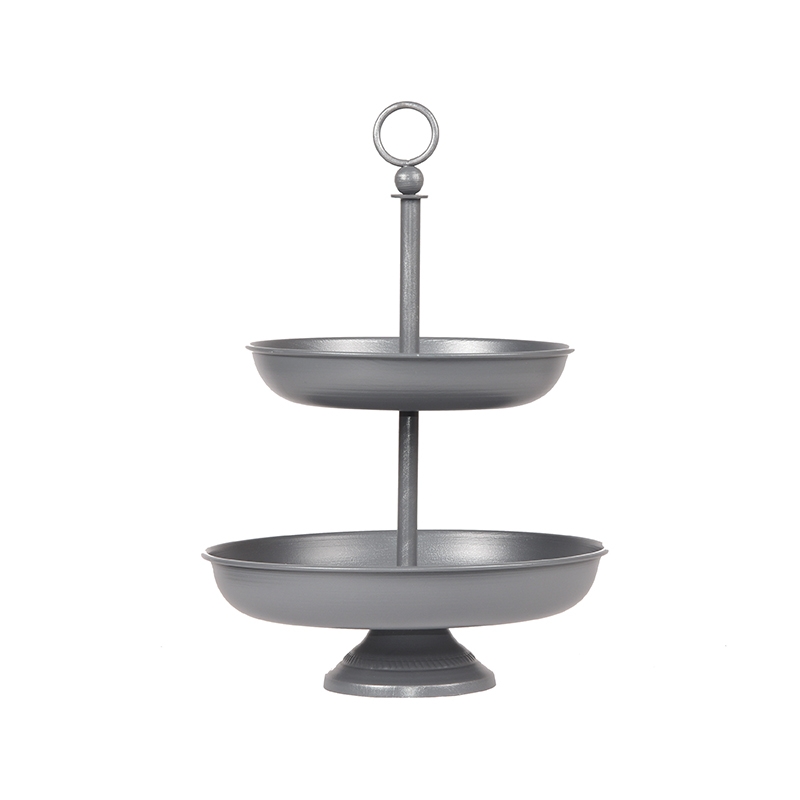 Etagere 8211 Grijs 8211 Metaal