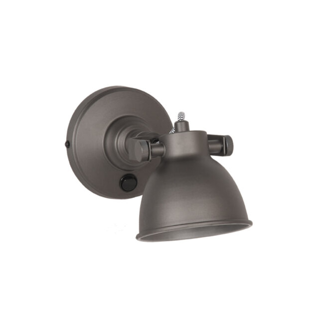 Label51 Wandlamp Bow 8211 Grijs 8211 Metaal 8211 M
