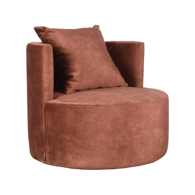 Label51 Fauteuil Evy 8211 Rust 8211 Velours