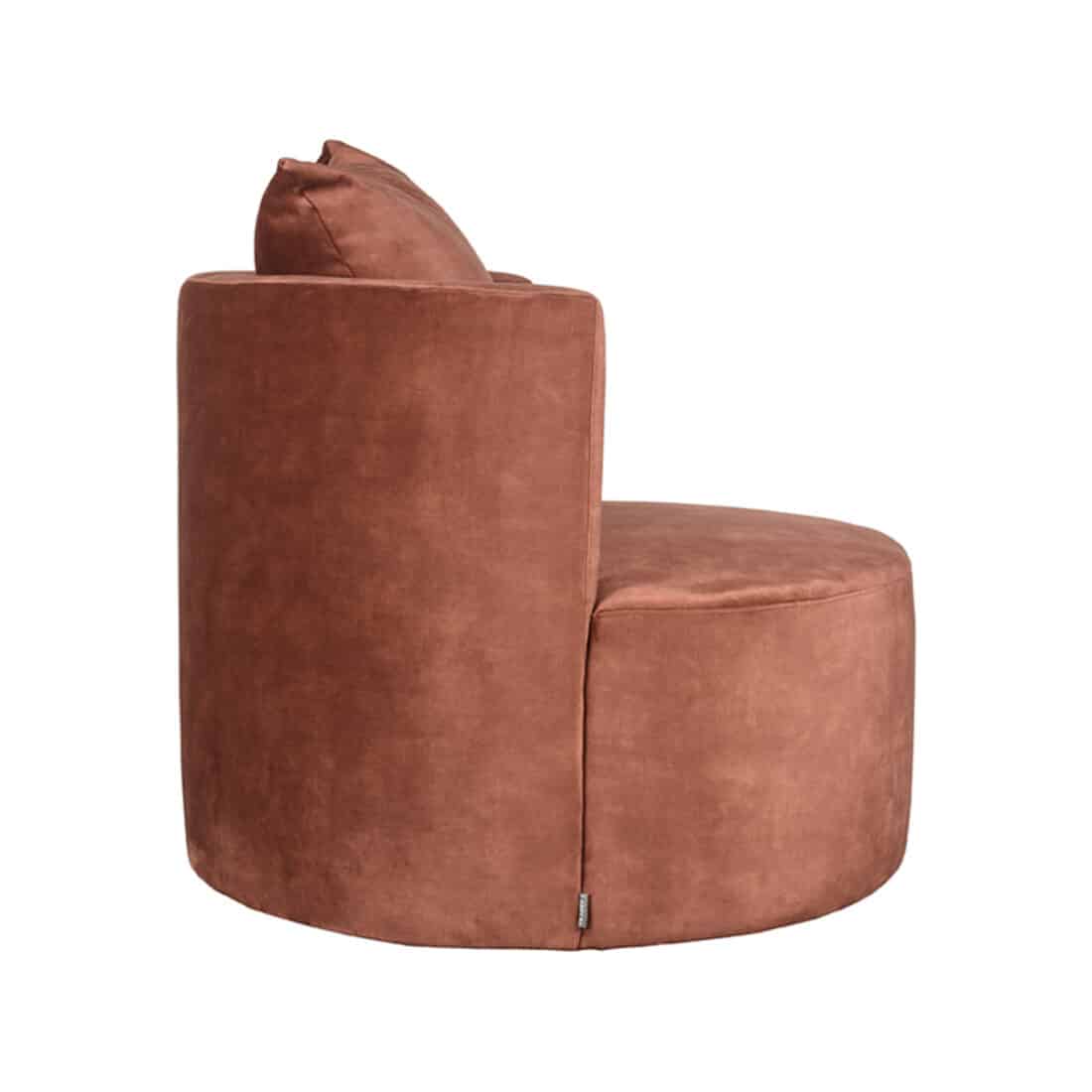 Fauteuil Evy 8211 Rust 8211 Velours