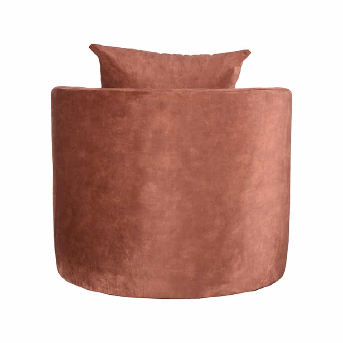 Fauteuil Evy 8211 Rust 8211 Velours