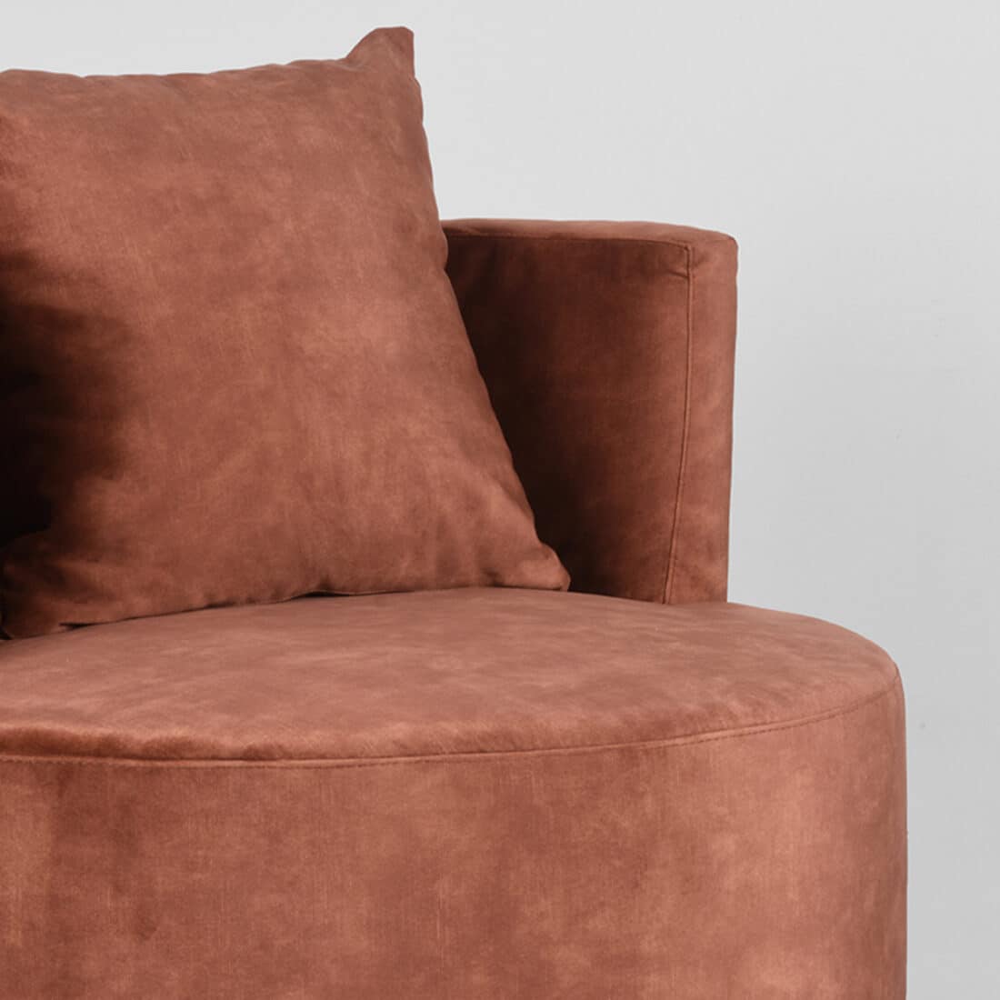 Fauteuil Evy 8211 Rust 8211 Velours