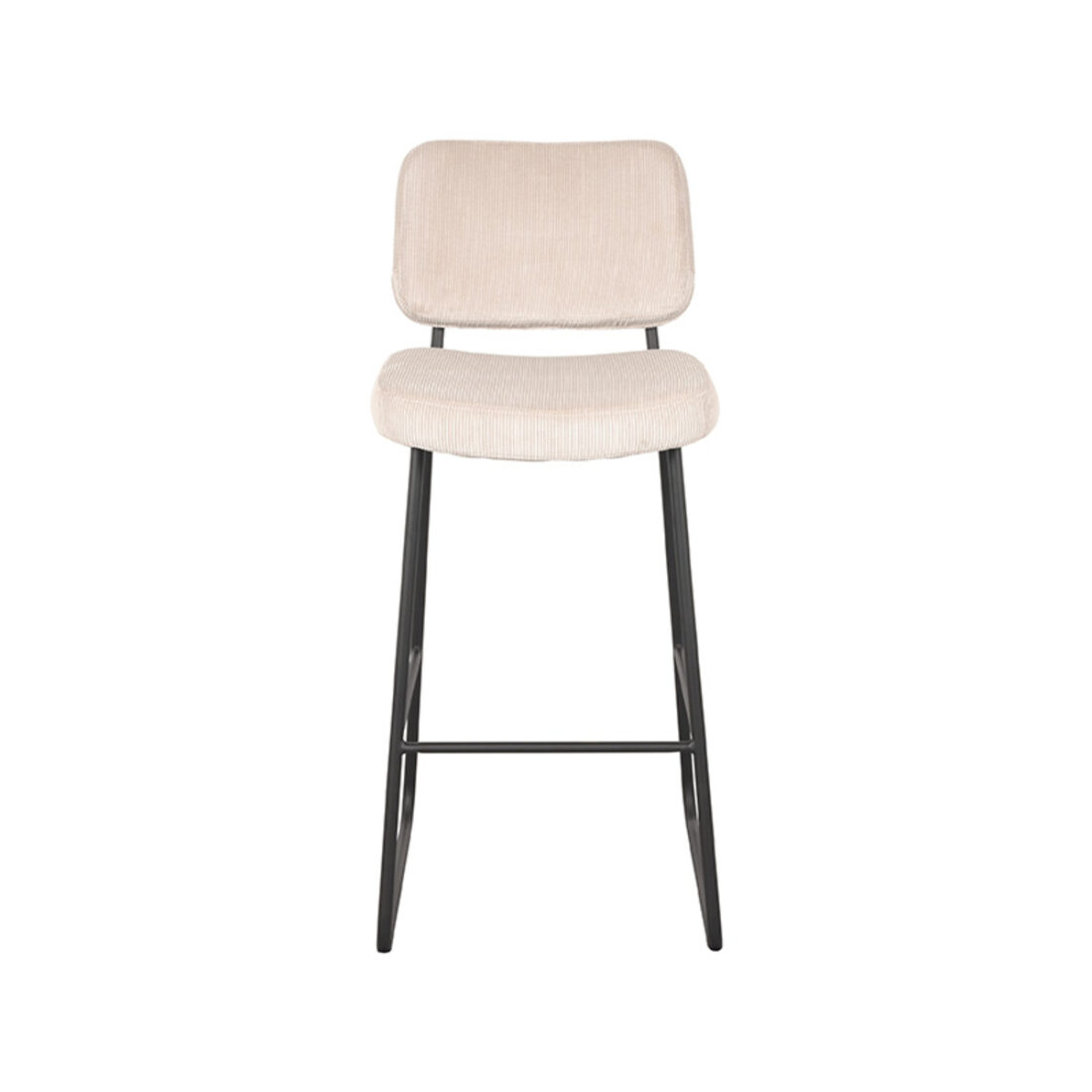 Barkruk Noah 8211 Naturel 8211 Ribcord 8211 Zithoogte 78