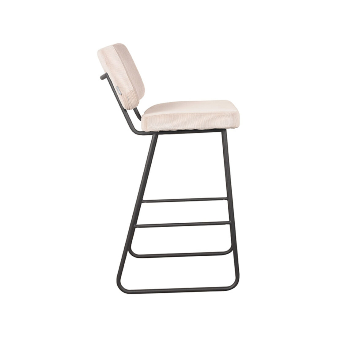 Barkruk Noah 8211 Naturel 8211 Ribcord 8211 Zithoogte 78