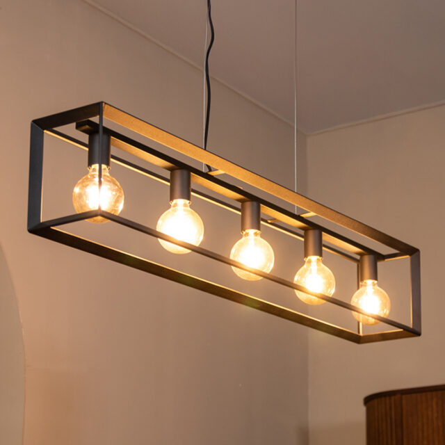 Label51 Hanglamp Tetto 8211 Zwart 8211 Metaal