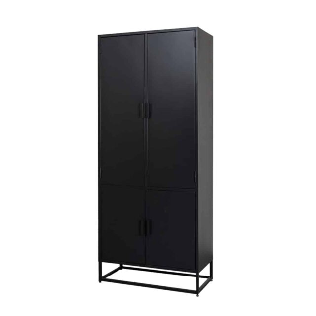 Bergkast Luff 8211 Zwart 8211 Metaal
