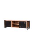 TV-meubel Brussels - Rough - Mangohout - 160 cm