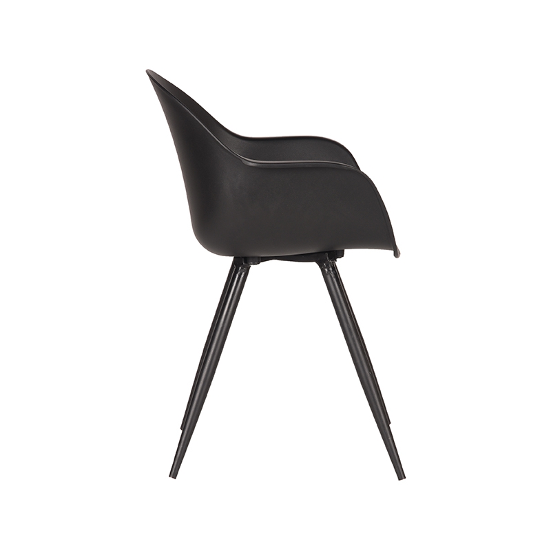 Eetkamerstoel Luca 8211 Zwart 8211 Kunststof Minimale Bestelling 2 Stuks