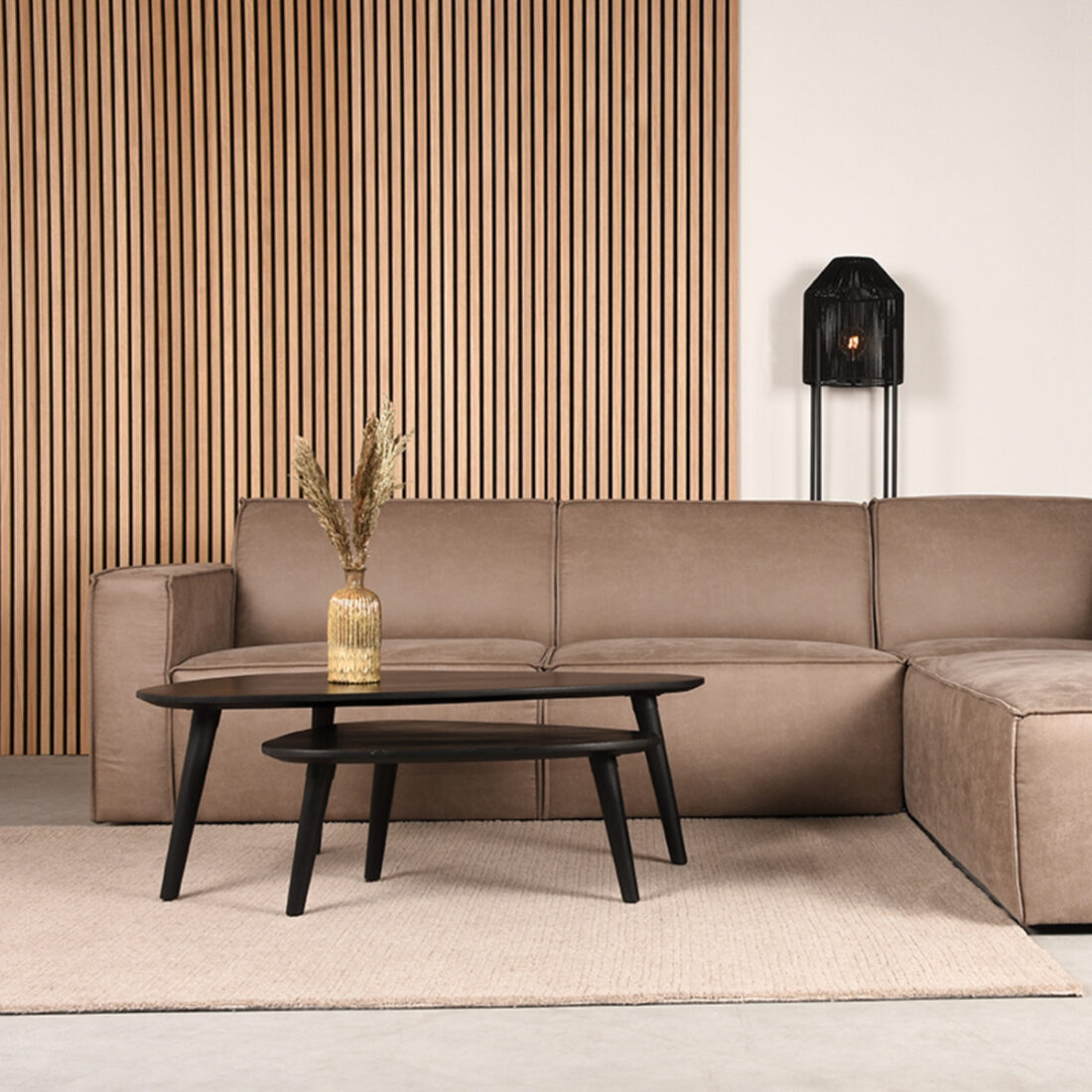 Vloerkleed Wolly 8211 Taupe 8211 Wol 8211 160 215 230 Cm
